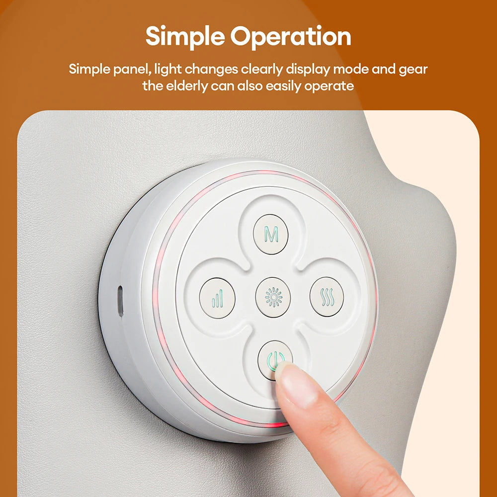 Electric Hand Massager with Heat and Air Compression - Tidesmit White Relaxation Treatment Tidesmit