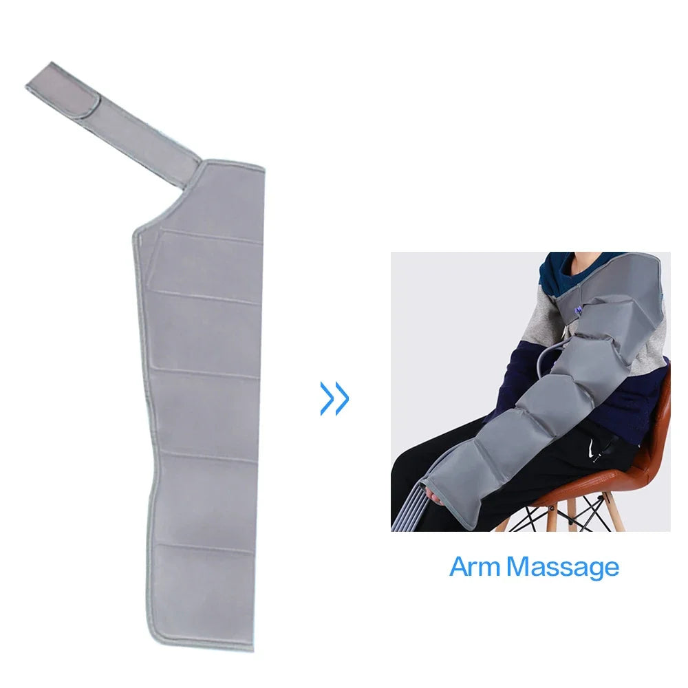Lymphatic Drainage Machine: Electric Air Compression Leg Massager Body Shaping Massage Equipment Tidesmit