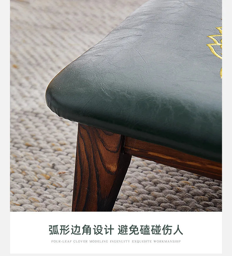Solid Wood Stool Cushion Household Meditation Temple Kowtow Bay Window Futon Pad Lotus Seat Cushion