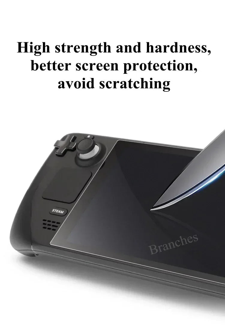 1-3 Pcs Tempered Glass For Steam Deck OLED Anti-scratch Screen Protector HD Protective Film For Steam Deck Accessories Tidesmit