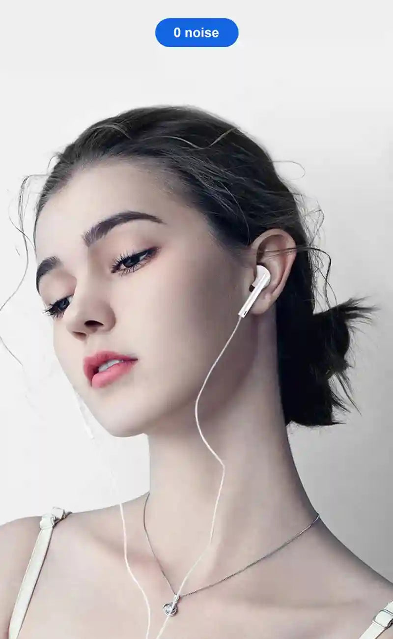 USB C Wired Earphones for Android - 3 Pack Noise Isolating Headset Tidesmit