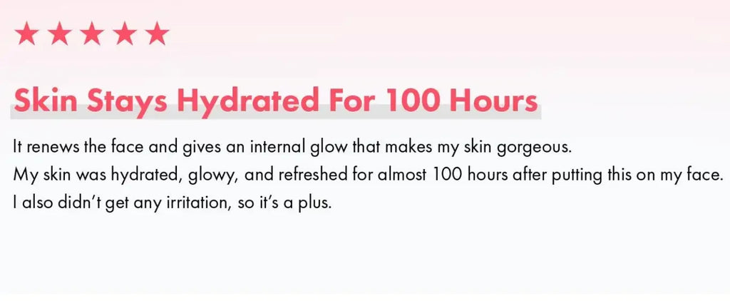 Face Cream - Daily Hydrating & Nourishing Facial Care for Smooth, Glossy & Moisturized Skin