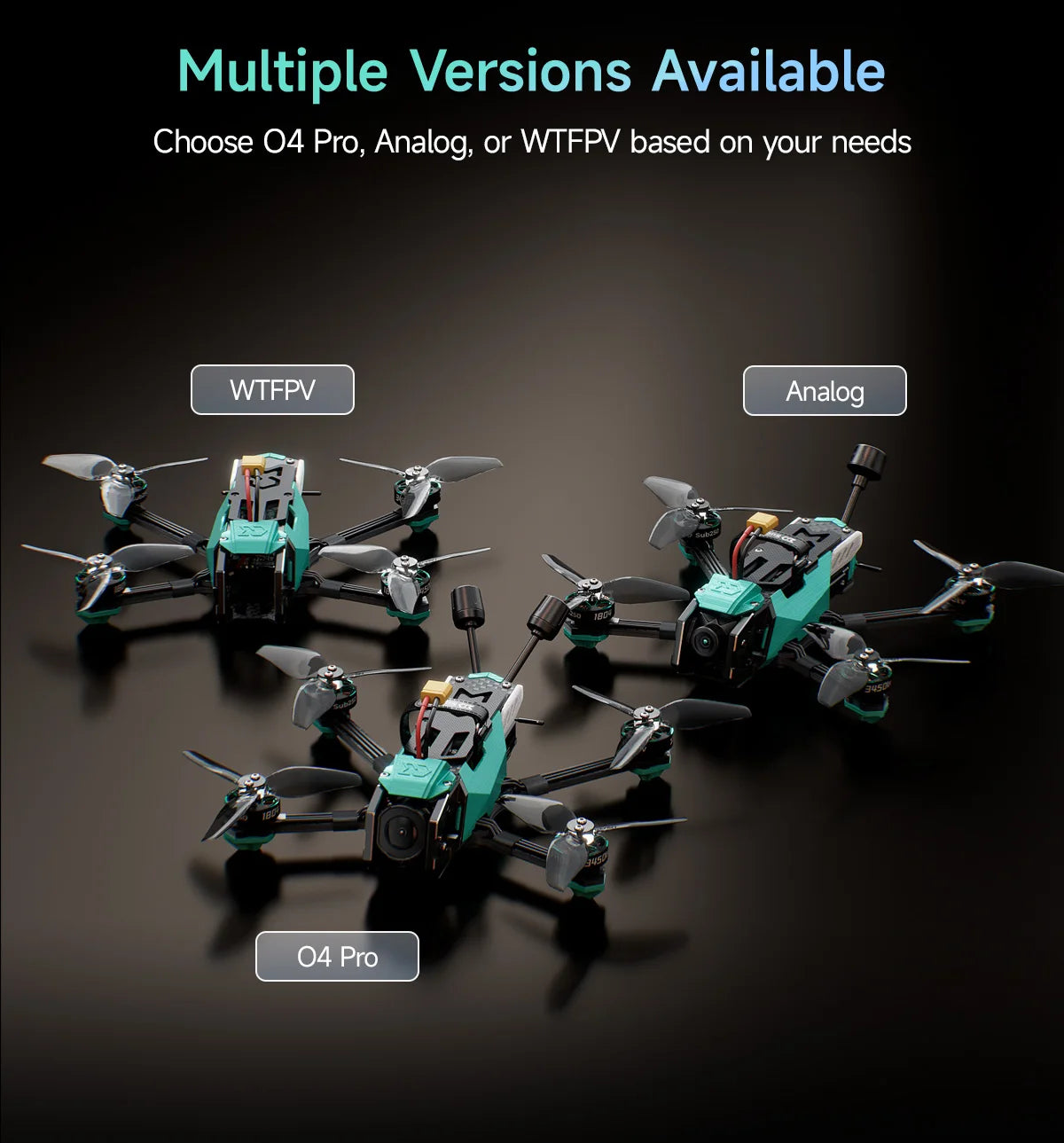 Tidesmit OasisFly 3.5 Inch CineWhoop FPV Drone | 4S HD O4 Pro Tidesmit