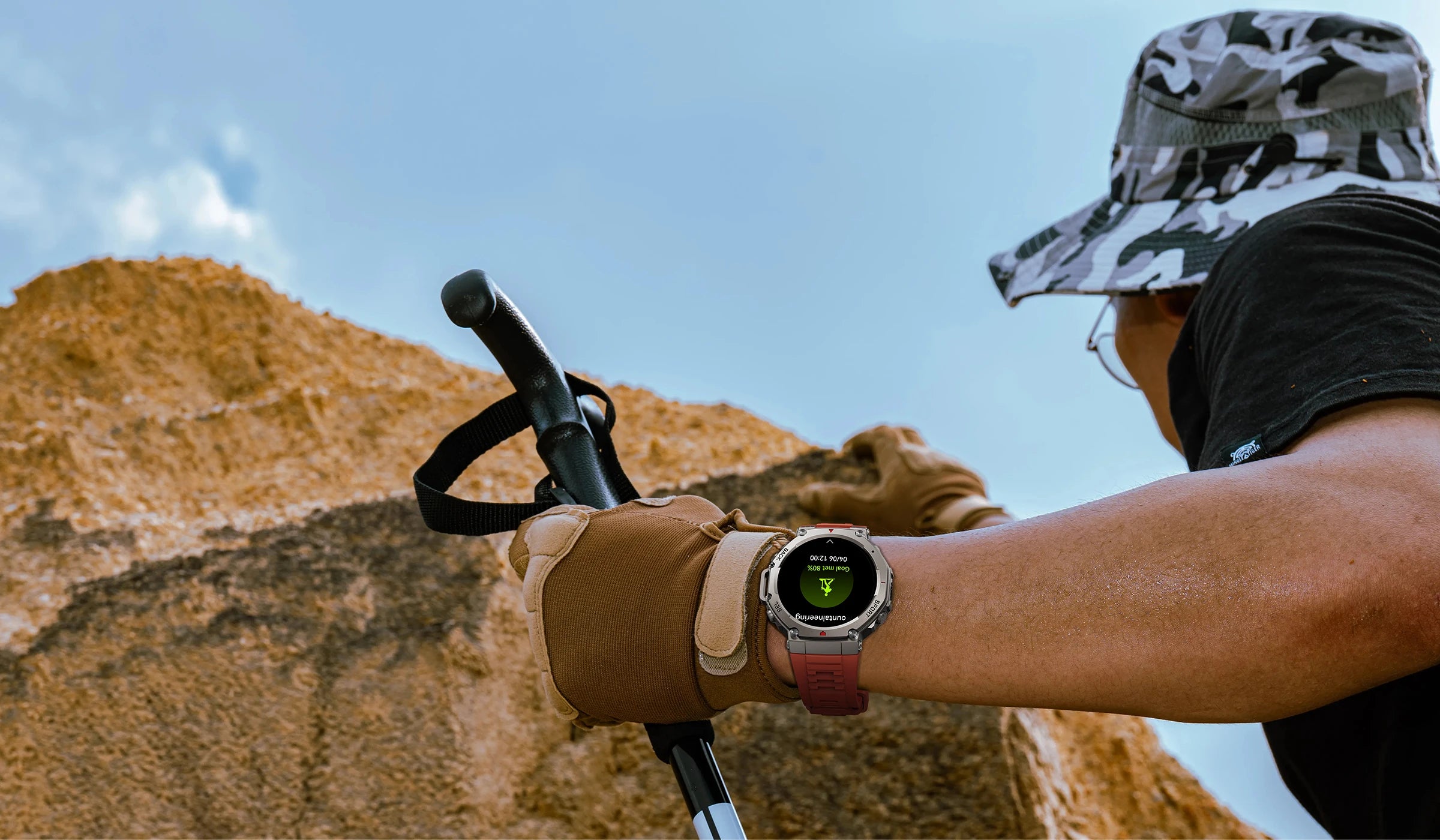 HD Watches Built-in Dual-band GPS Smart Watch Men Smartwatch Compass Altimeter Barometric 5ATM IP69K Waterproof AMOLED