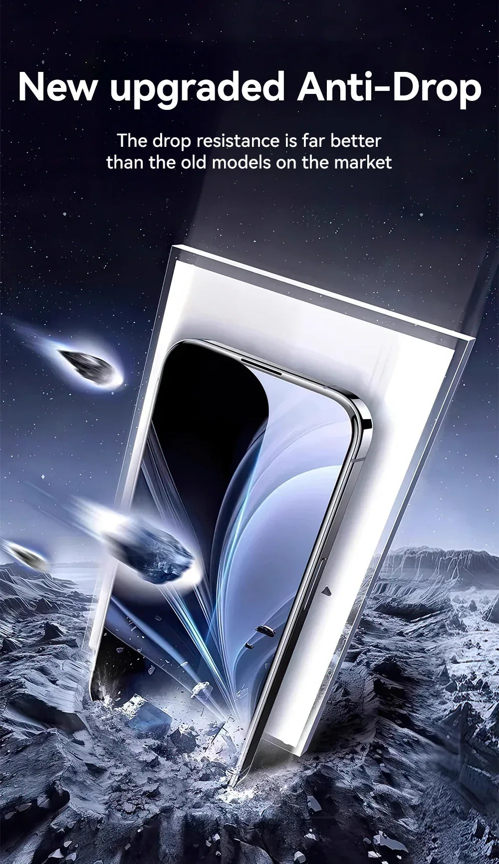 Anti-Spy Screen Protector for iPhone 17 Pro Max - 9H Tempered Glass Tidesmit