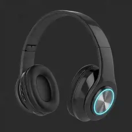 Wireless Over-Ear Headphones with Active Noise Cancellation - Black Tidesmit