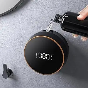 Tidesmit automatic touchless foaming soap dispenser featuring wall mount design and digital LED temperature display