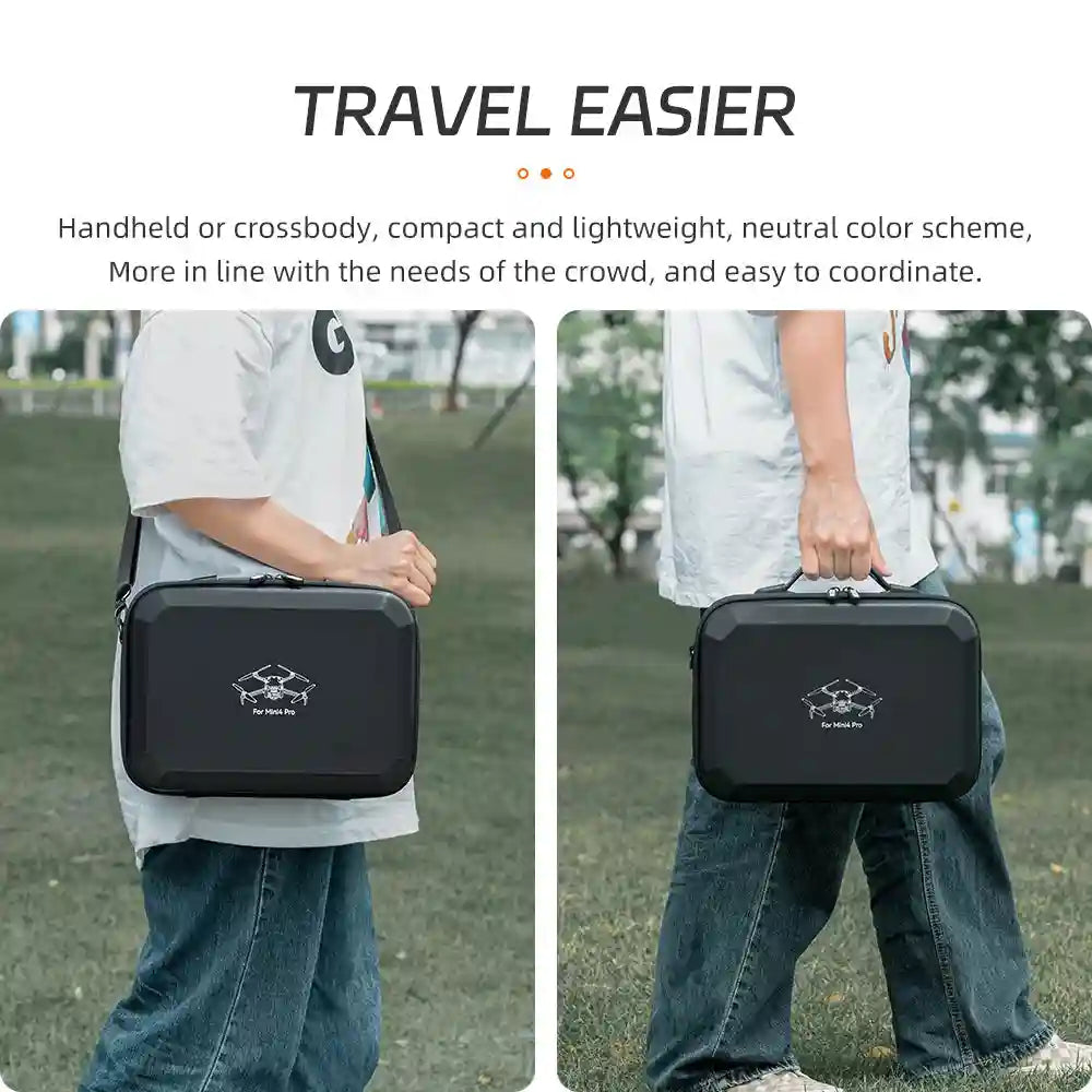 DJI Mini 4 Pro Hard EVA Carrying Case - Waterproof Travel Protection Tidesmit