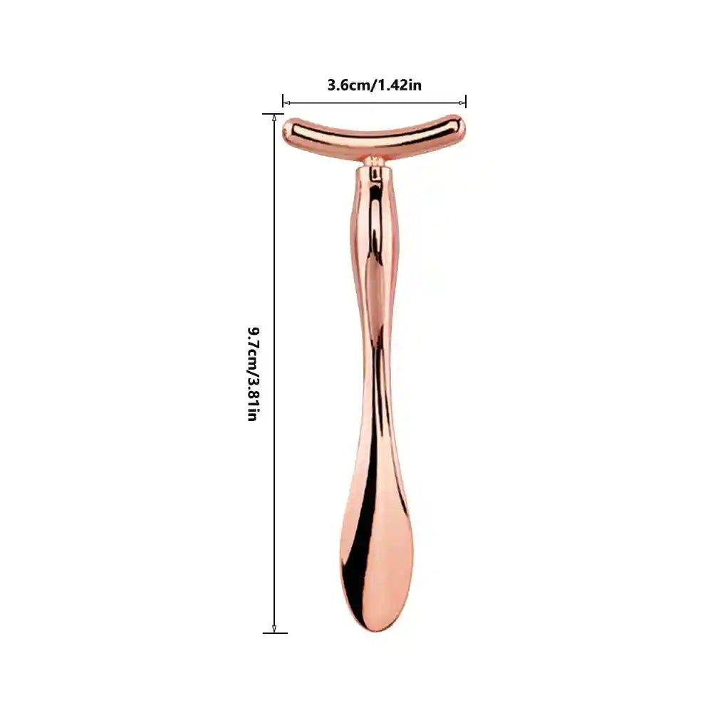 Eye Massage Stick for Dark Circles & Face Lifting - Tidesmit Eye Massage Instrument 1pc rose T Tidesmit