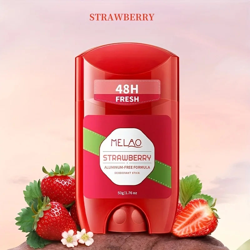 Tidesmit Lavender and Strawberry 50g deodorant sticks for 48-hour moisturizing freshness.