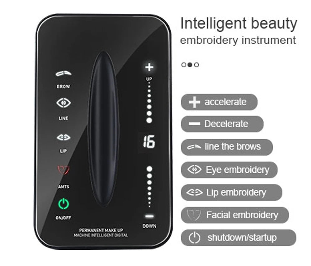 PMU Machine Kit PM007 | Digital Touch Screen Professional PMU Device Permanent Makeup Machines Tidesmit