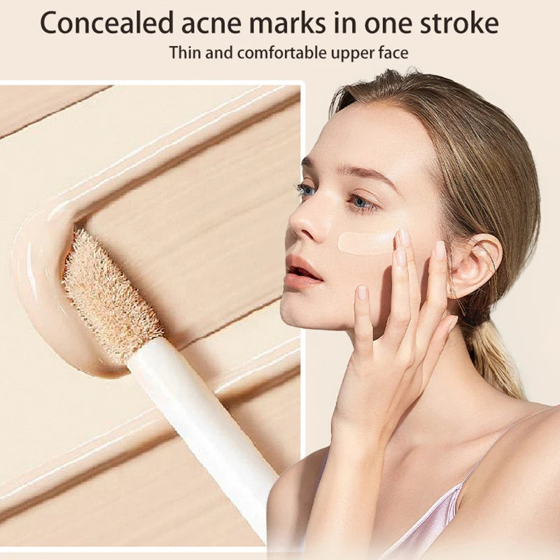 Tidesmit multifunctional makeup stick featuring creamy liquid foundation concealer and contour shade swatch