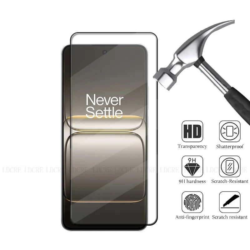 6-in-1 For Oneplus Nord CE 5 Tempered Glass Oneplus Nord CE 5 Glass 9H Full Cover Screen Protector Oneplus Nord CE 5 Lens Glass AE Tidesmit