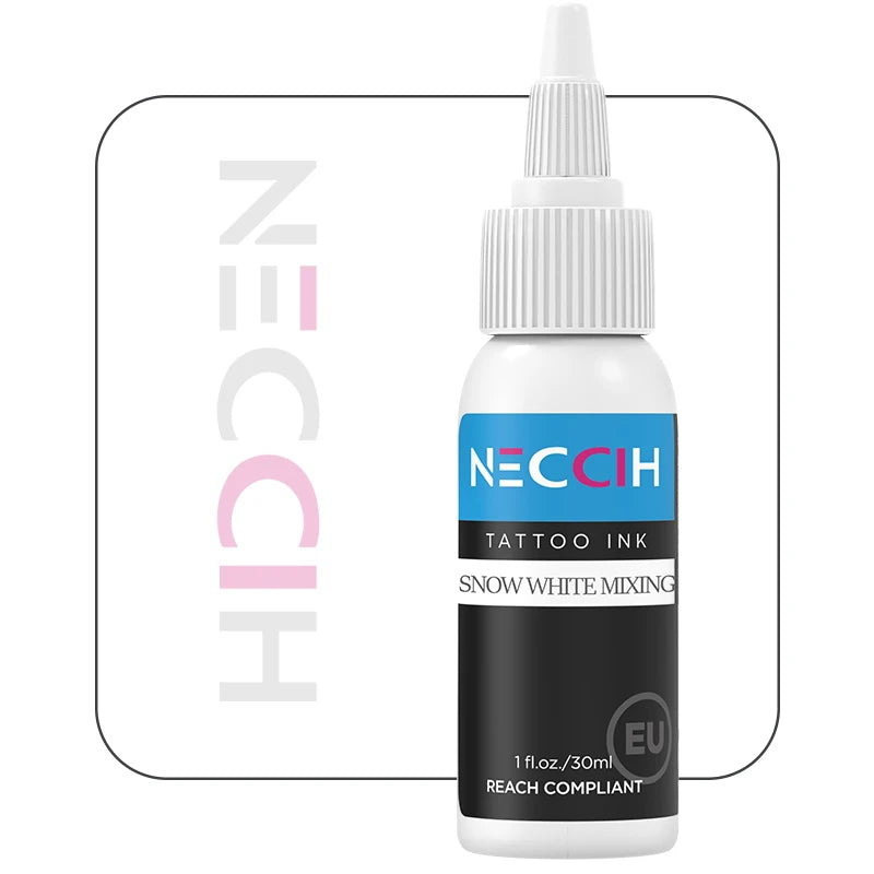 Tattoo Ink Pigment 30ml - Professional PMU Semi-Permanent Set Permanent Makeup Machines Snow white Mixing Tidesmit
