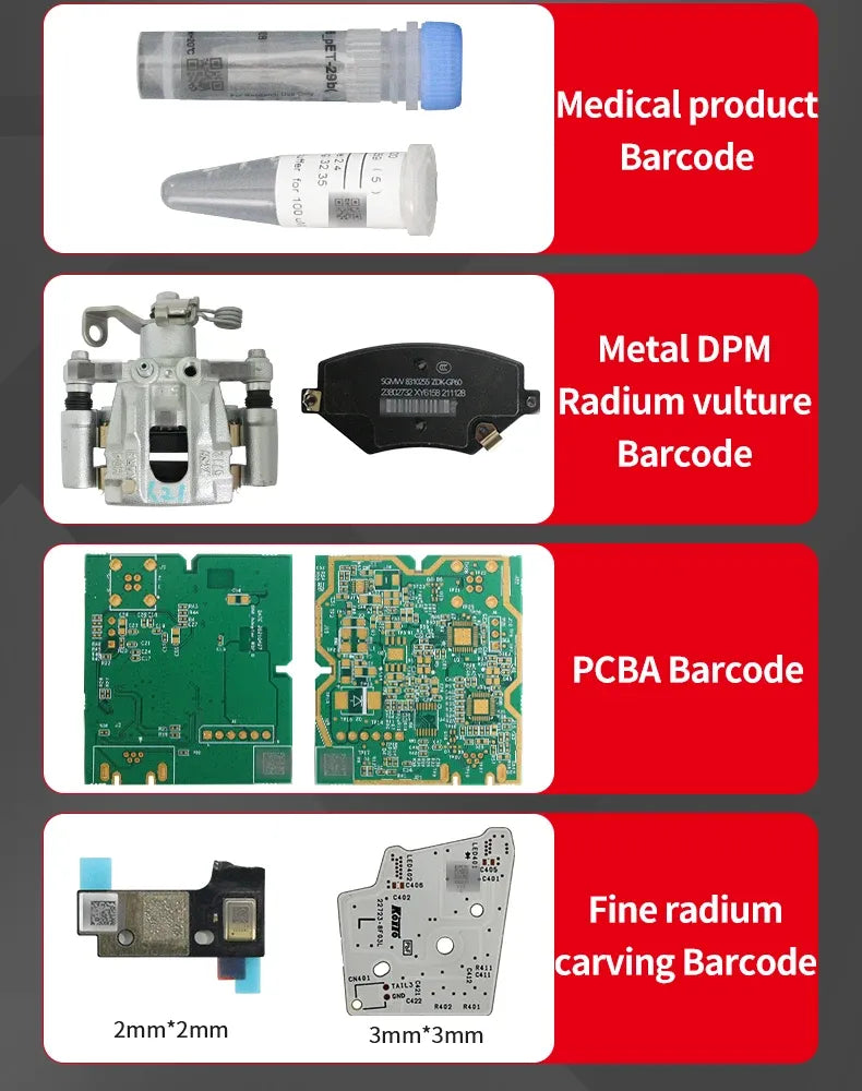 Barcode scanner circuit board and DPM barcode scanning module parts