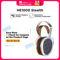HE1000 Stealth Planar Magnetic Headphones by Tidesmit | Silver Pair Silver Tidesmit