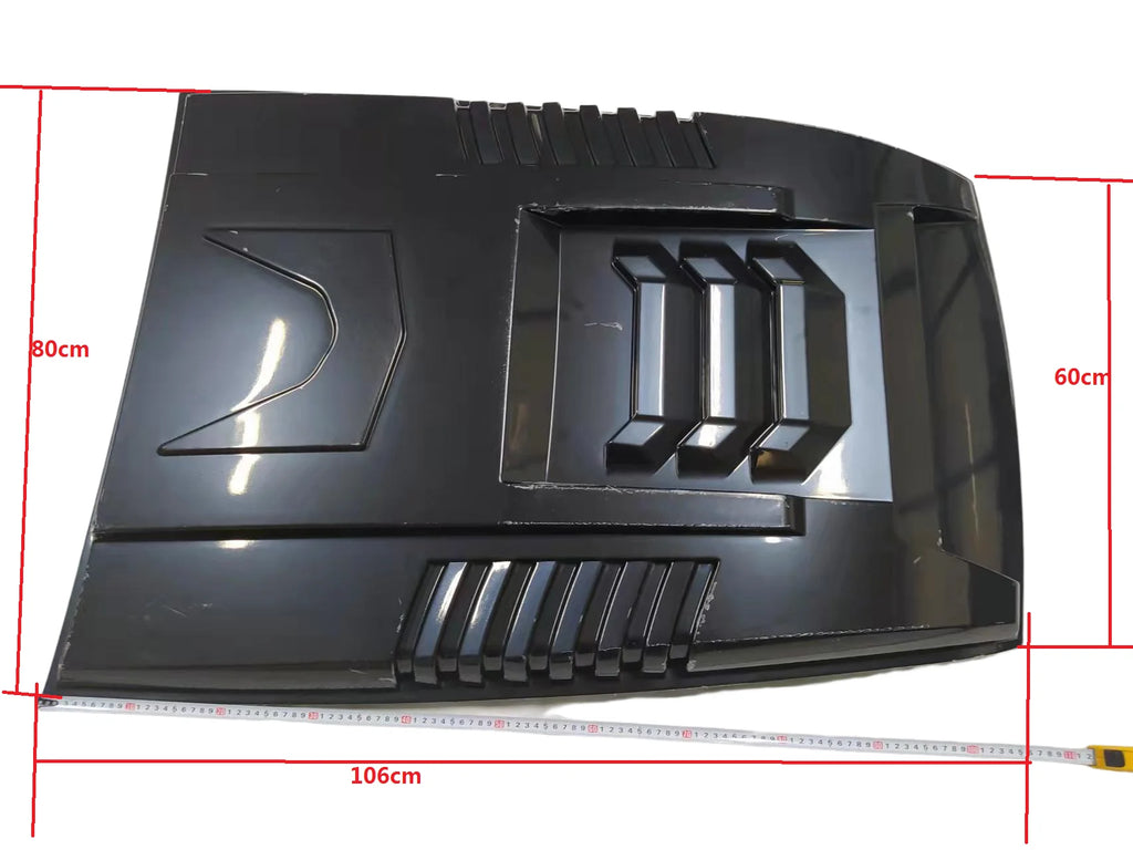 2021 2022 2023 D-max Dmax Bonnet Scoop Plate Cover Auto Accessories Pickup Car