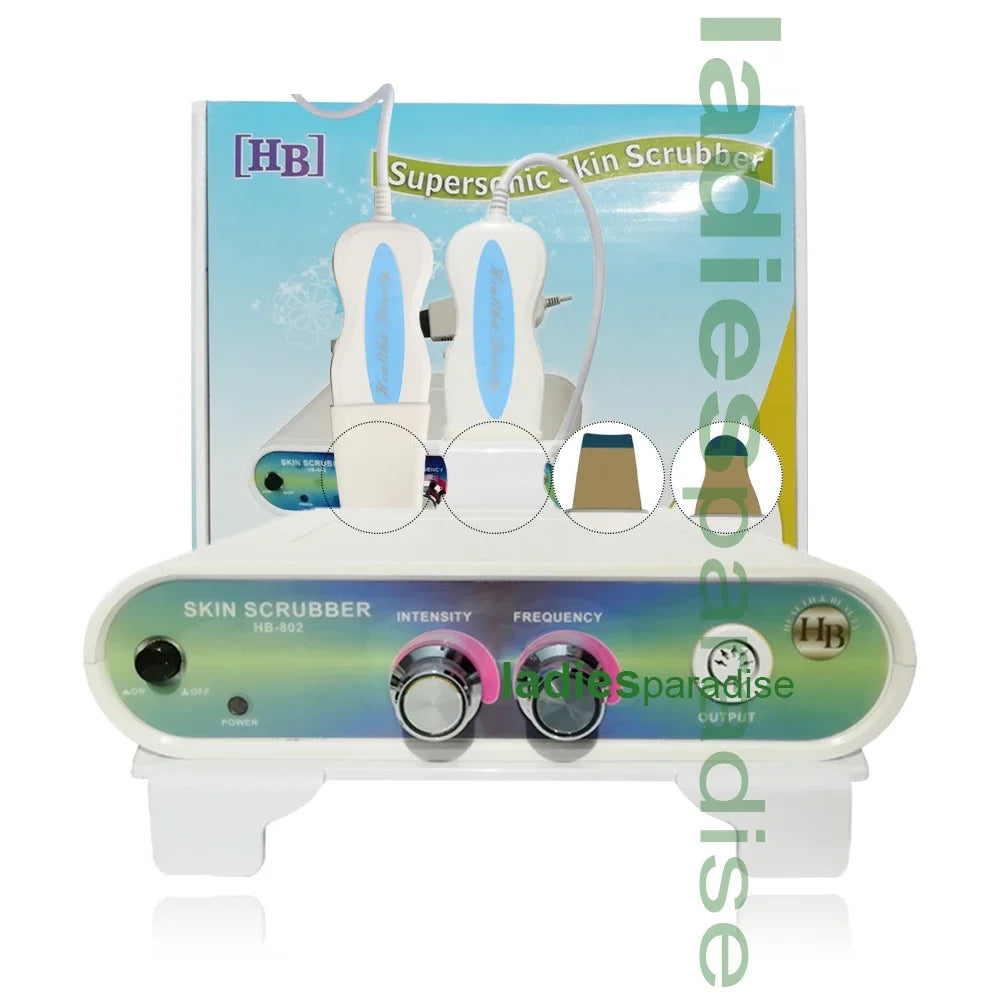 Ultrasonic Facial Skin Scrubber | Deep Pore Exfoliator & Spa Tool Scrubs Treatments Luxury pack China Mainland Tidesmit