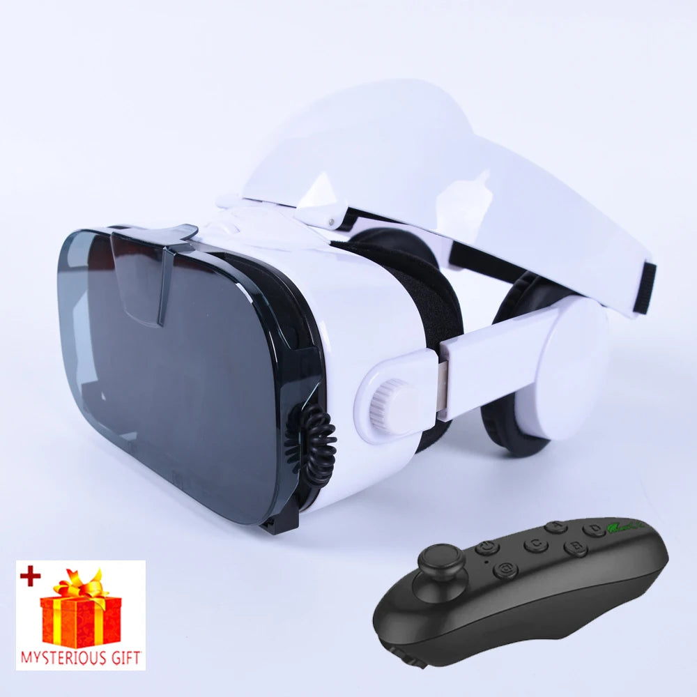 Tidesmit VR Headset for Smartphones with Spatial Audio and Remote Control With Remote A Tidesmit