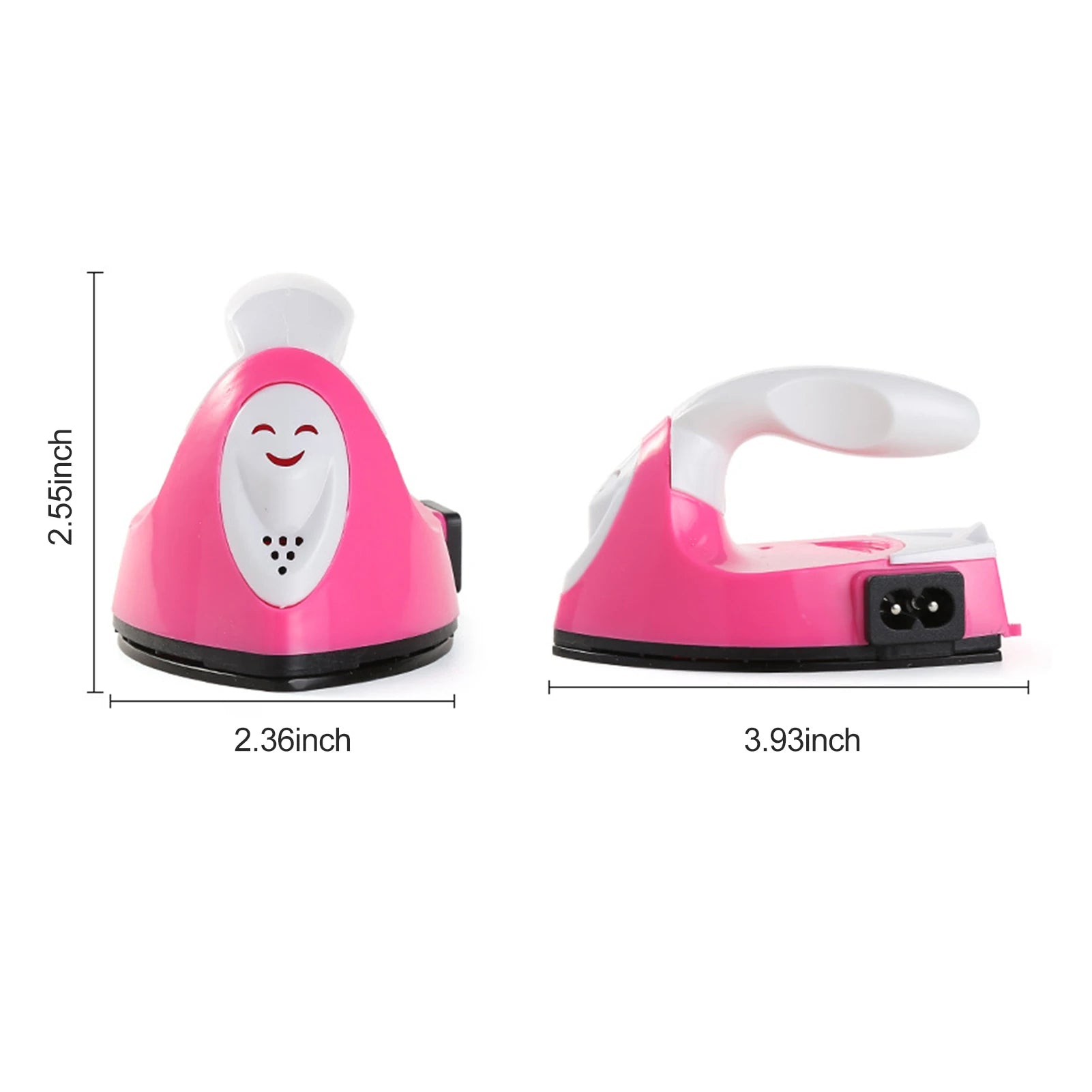 Tidesmit portable mini handheld garment iron with non-stick soleplate for DIY crafts and precision travel ironing