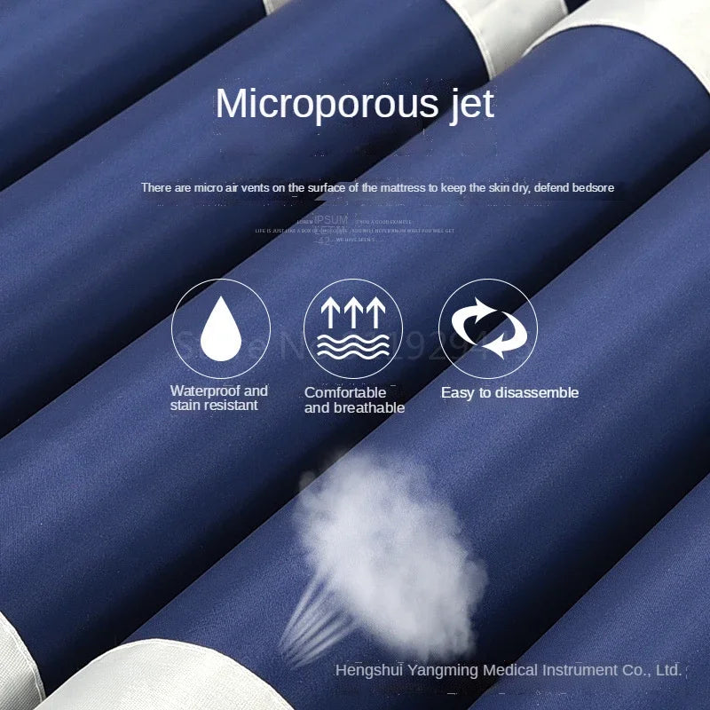 Alternating Pressure Air Mattress for Bedsores - Medical Hospital Pad Massage Cushion Tidesmit