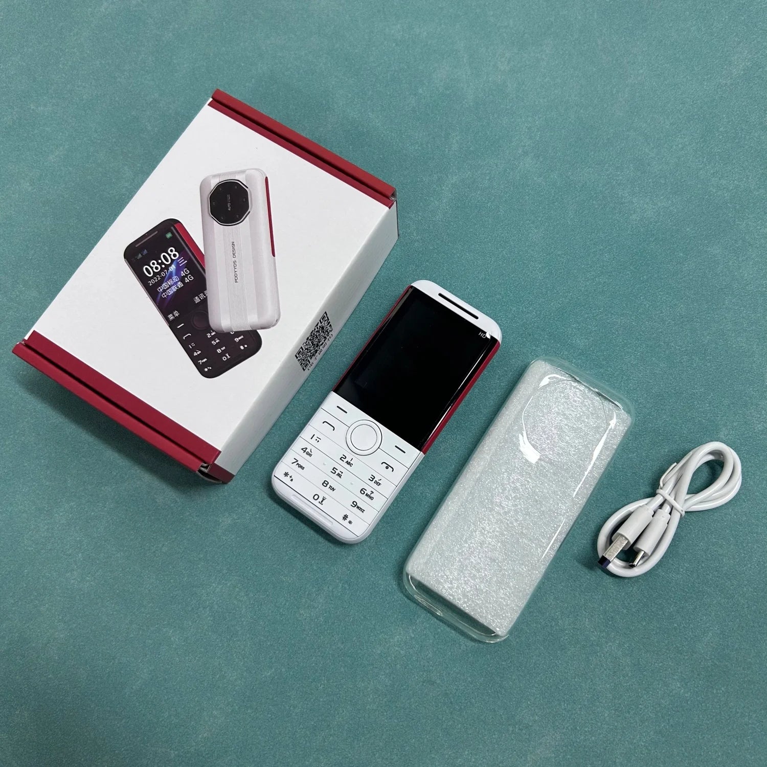New HOSWN H29 4G Cellphone 2.8Inches Screen LTE Dual SIM Cards 6800mAh With Loud Speaker Powerful Flashlight Mobile Phone