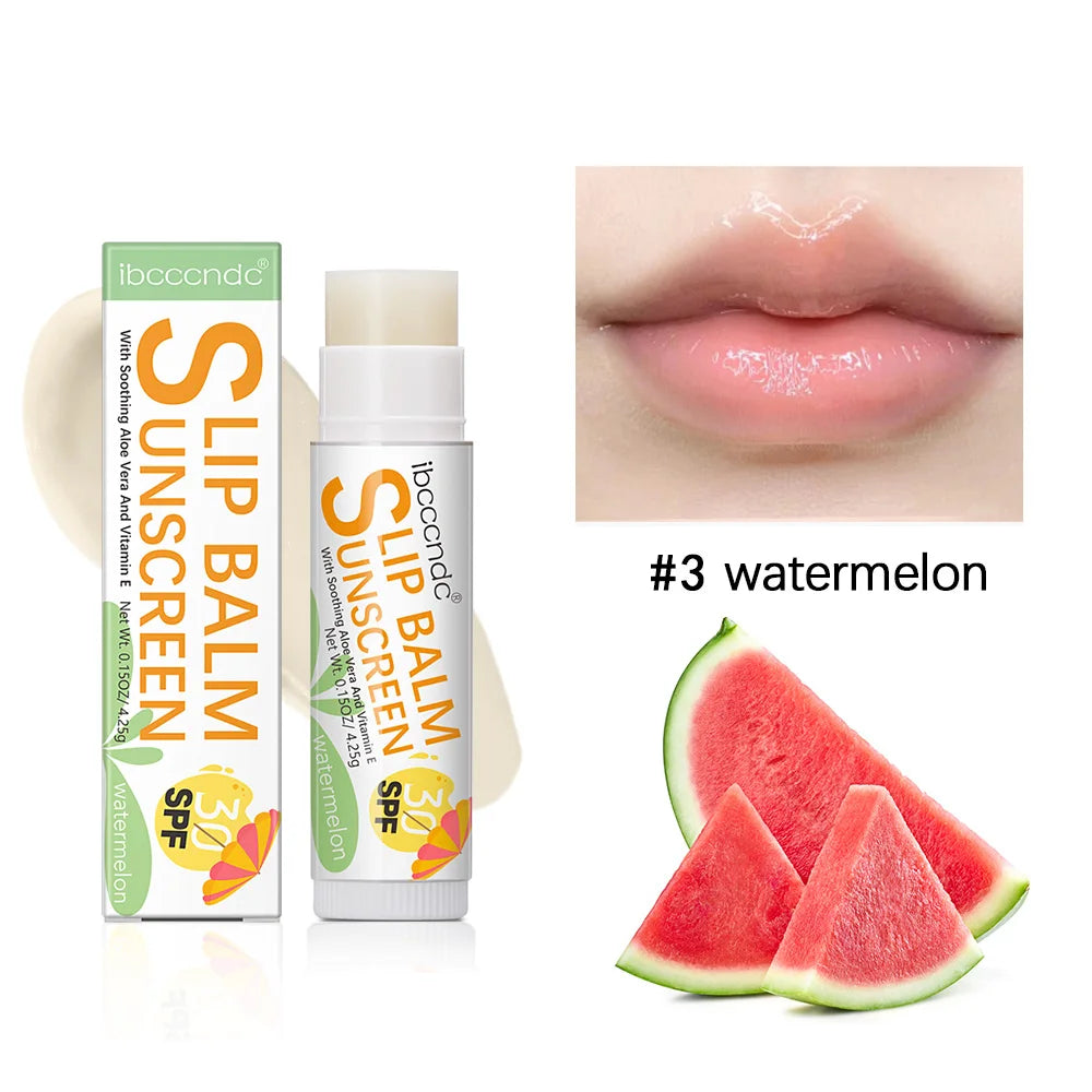 Sunscreen Lip Balm SPF 30 - Moisturizing Lip Care by Tidesmit Lip Care Watermelon Tidesmit