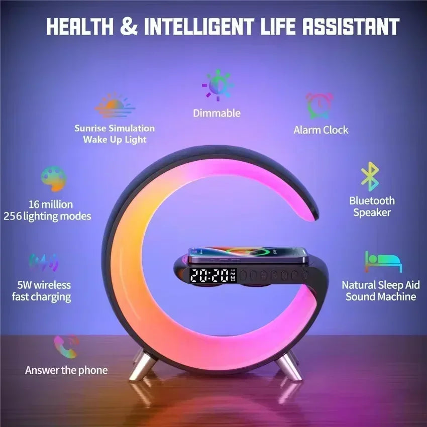Wireless Bluetooth Speaker and Charging Station | Tidesmit Tech Tidesmit