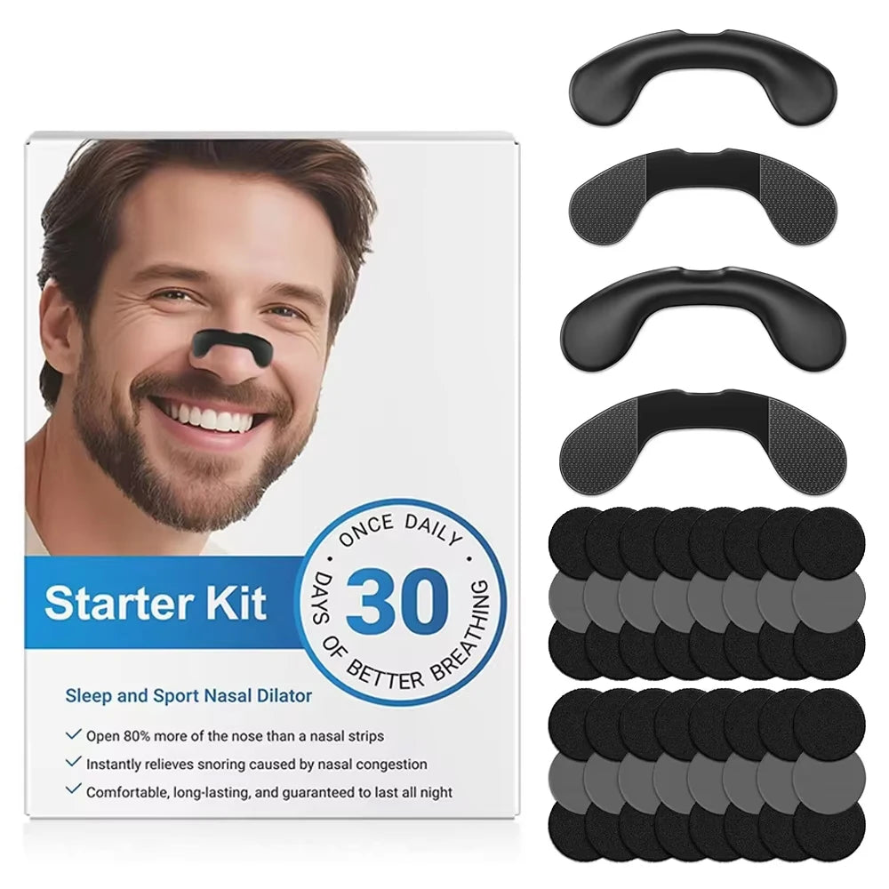 Anti Snoring Nasal Dilator Physical Expansion Nasal Patch Non-Invasive Easier Breath Sleep Aid Anti-Snoring Nasal Strip