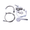 3000W Electric Faucet with Shower 360° Rotating Faucet Heater Digital Display 30-60℃ Water Faucet for Kitchen Bathroom