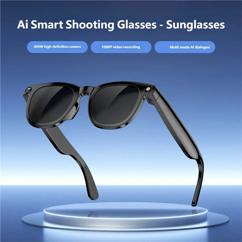 Smart Glasses with AI Voice Translation & Video Recording - Tidesmit Tidesmit