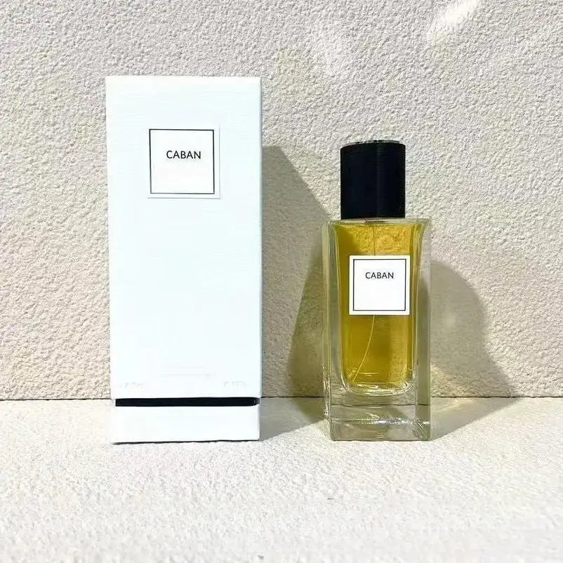 Caban 125ml unisex oriental woody perfume. Long-lasting grapefruit floral scent in a sleek square glass bottle.