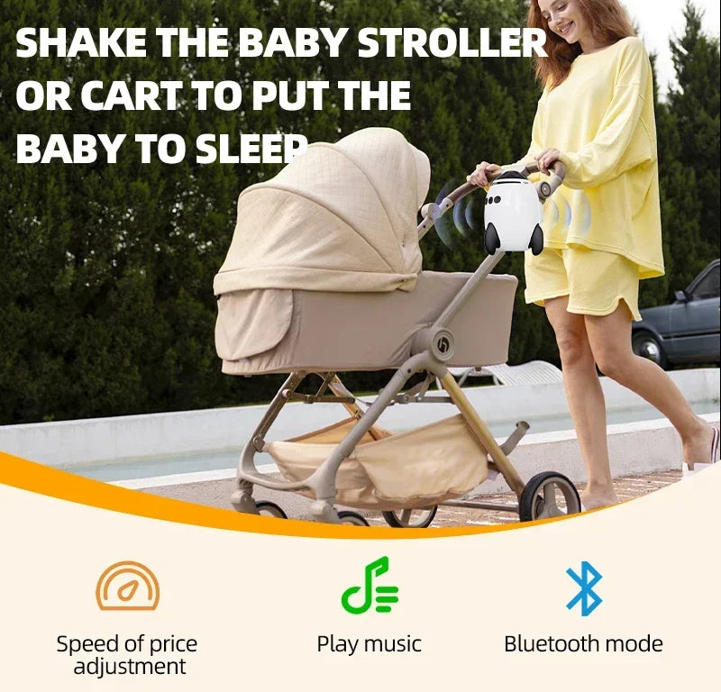 Portable Baby Sound Machine Baby Soothing Natural Sounds Bluetooth White Noise Lightweight Portable Baby Calming Device