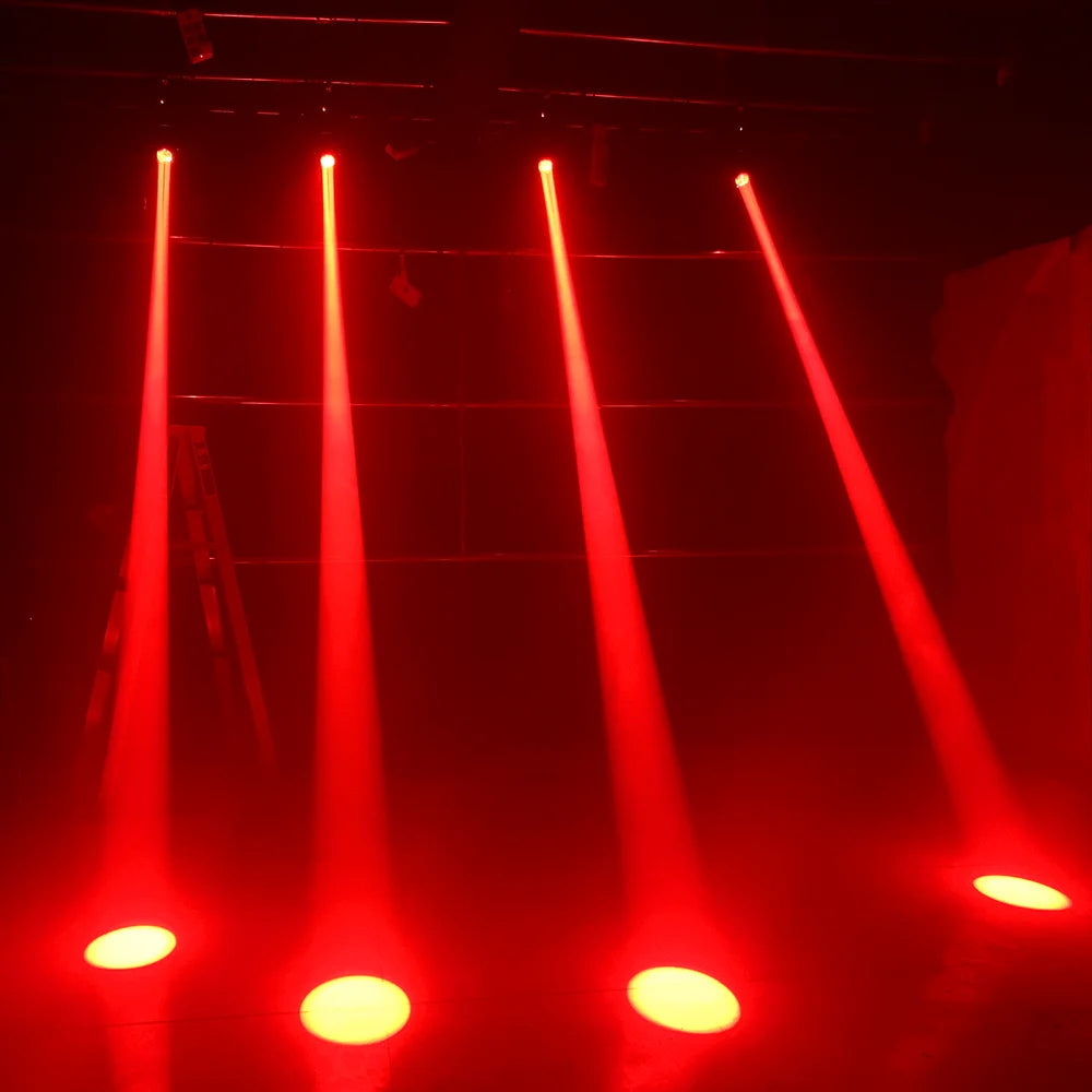 2PCS Mini LED Moving Head Light 150W Beam+Spot+18 Rotating Prisms Dj Dmx Stage Effect Light Disco Bar