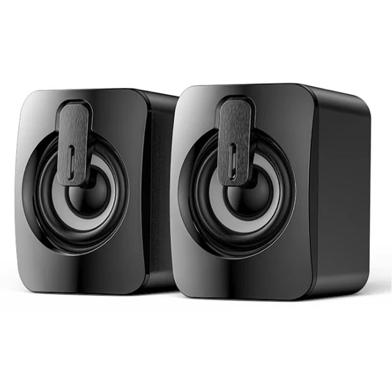Wired Computer Speakers USB Sound Box HIFI Stereo with Microphone LED Light for Desktop Wholesale Subwoofer