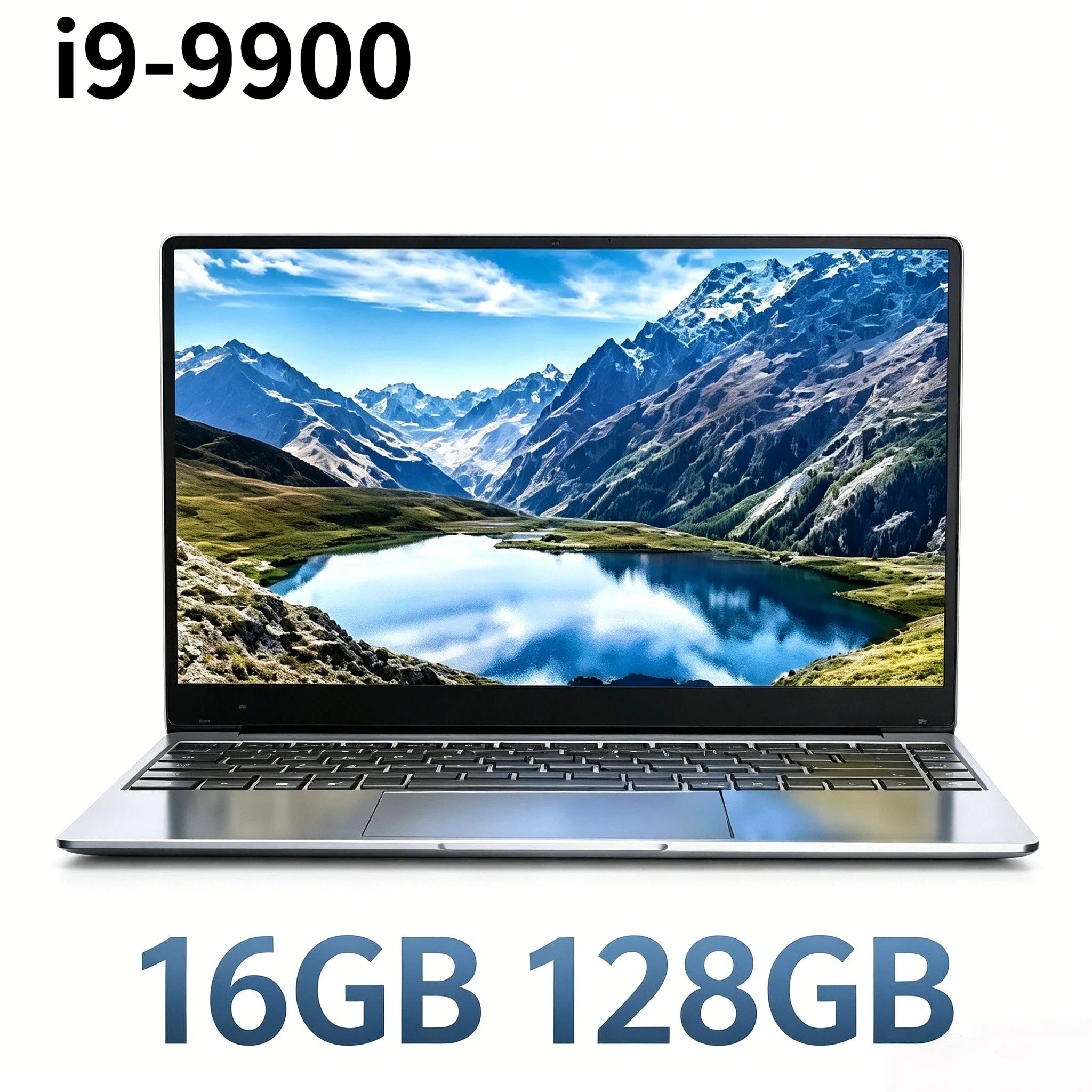 2026 NEW 14.1 Inch Ultra Slim Laptop Intel Core i9 9900 32GB RAM 2TB SSD Windows 11 Gaming Gamer Office Notebook 1920x1080 Pro