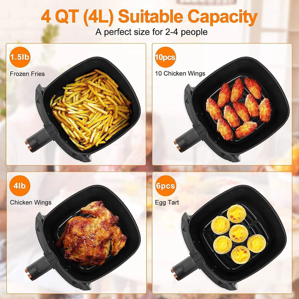 Wholesale 4L air Fryer, High-power Household, Fuel-efficient, Baked Food, Delicious Meat