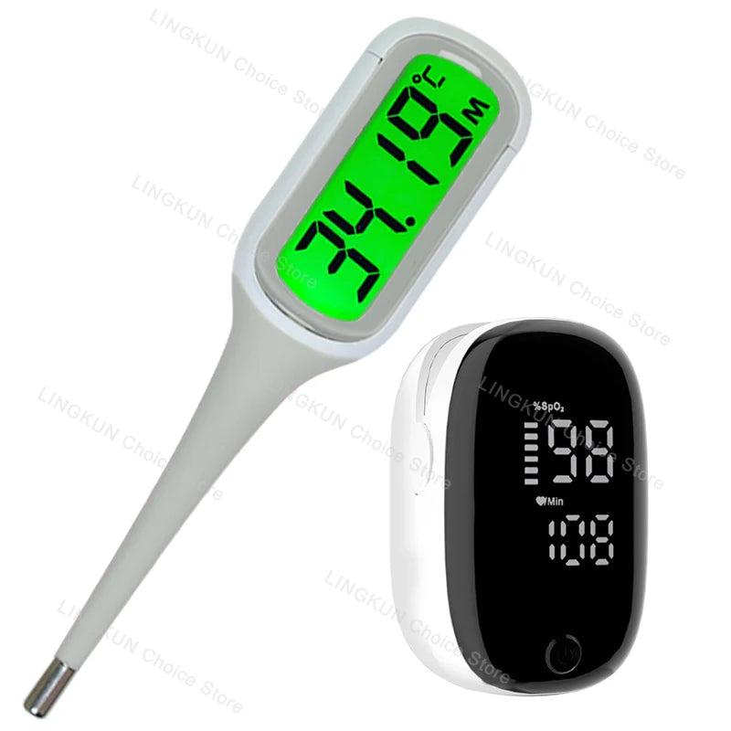Hot Baby Digital Underarm Electronic Thermometer 8 Seconds Fast Measurement Celsius Fahrenheit Soft Head Oral Body Temperaturer