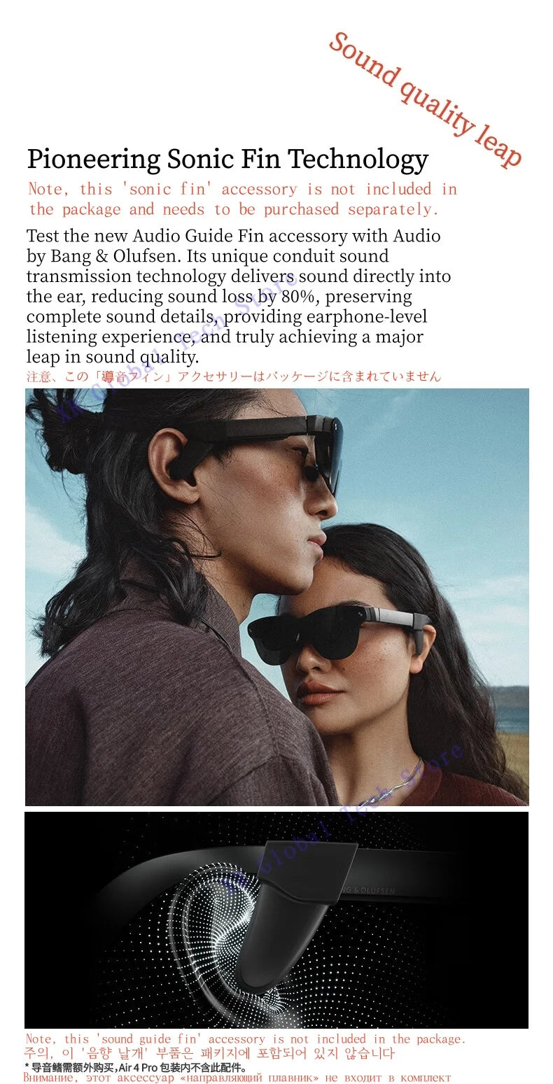 RayNeo Air 4 Pro AR Glasses: 1200 Nits Micro-OLED Spatial Display Tidesmit