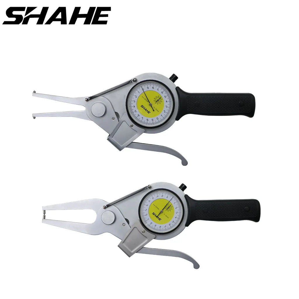 SHAHE Inside Outside Snap Gauge 0.01mm Dial Internal Caliper Gauge Measuring Tools