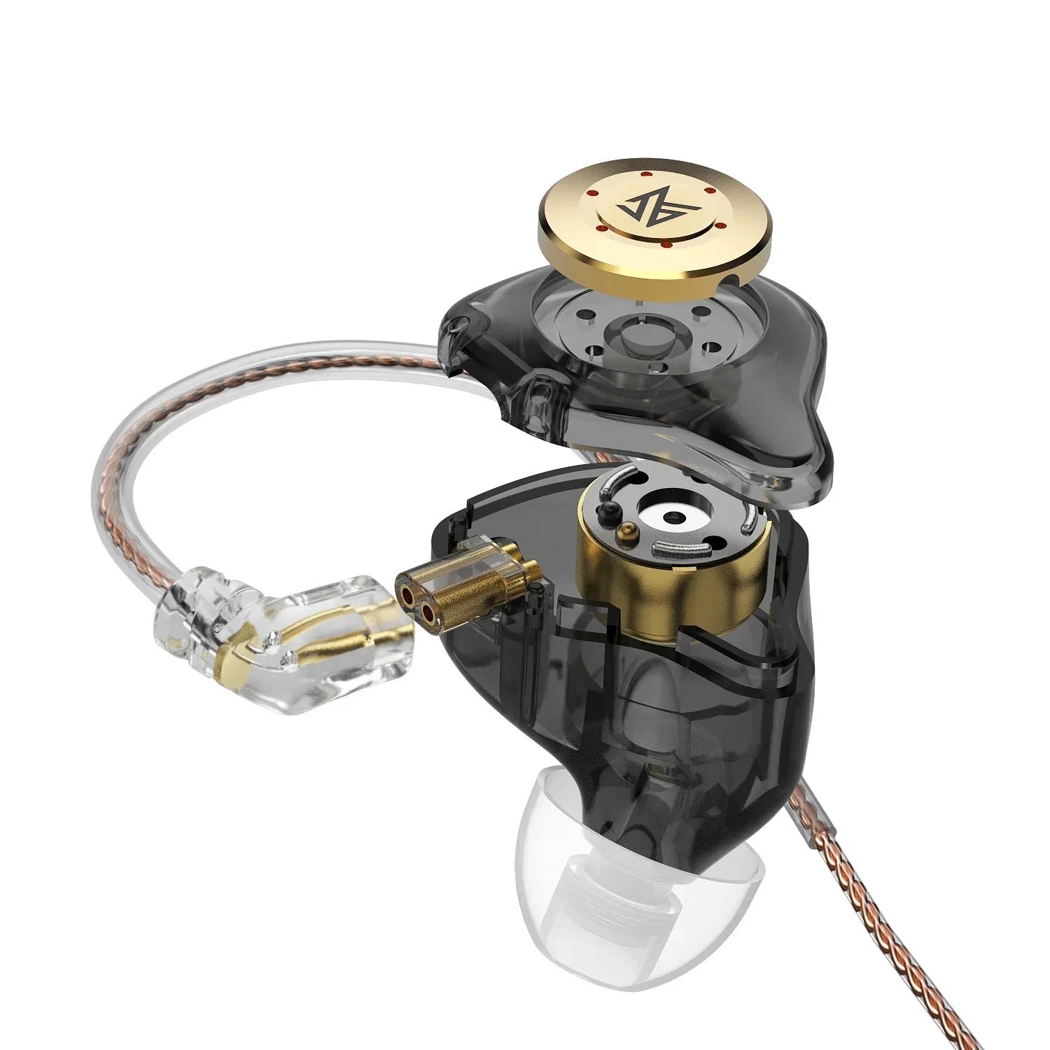 KZ edx pro Headset Dynamics in the Ear Monitor Hifi Wired Headset Bass Stereo Game Music Headset Noise Cancellation Headset Tidesmit