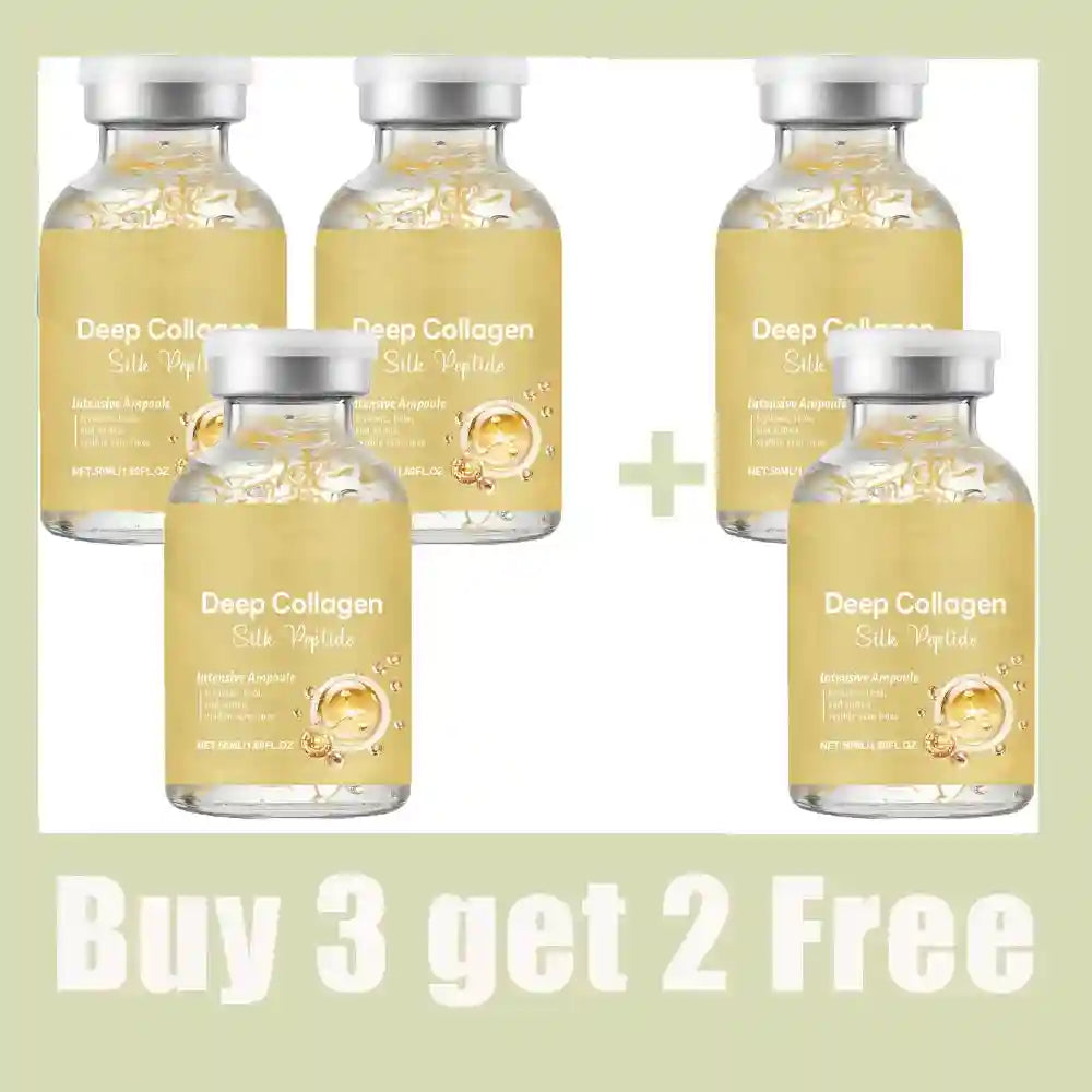 Tidesmit Silk Peptide Ampoule anti-aging serum with collagen and 30 peptides for firming and tightening face makeup