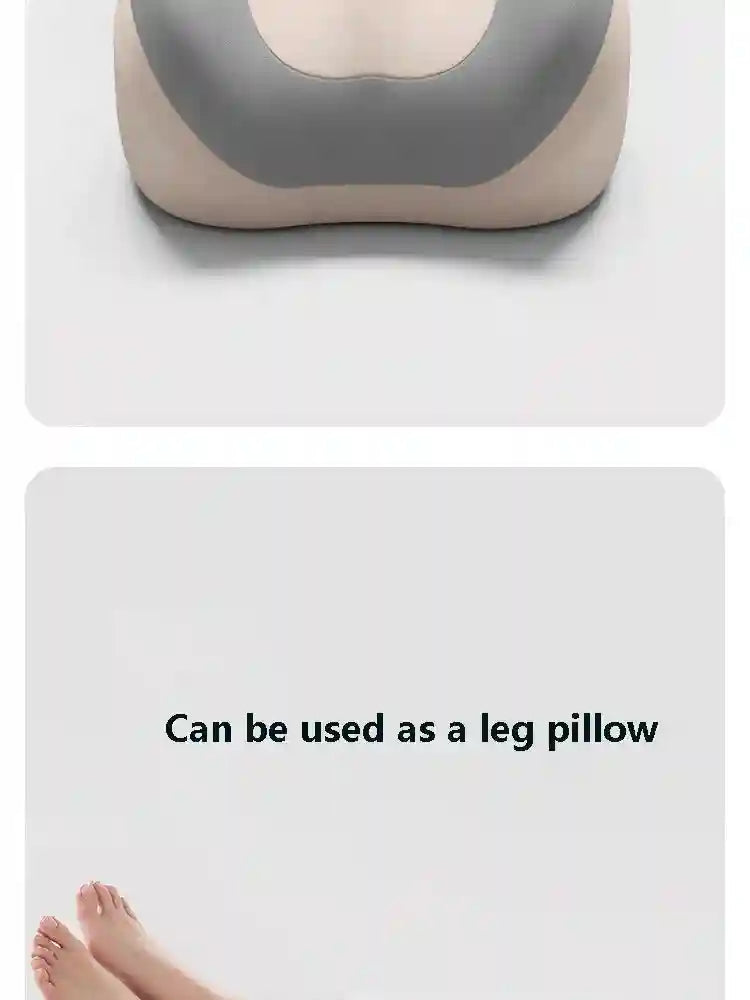 Ergonomic Memory Foam Wedge Pillow for Neck and Leg Pain Relief Massage Cushion Tidesmit