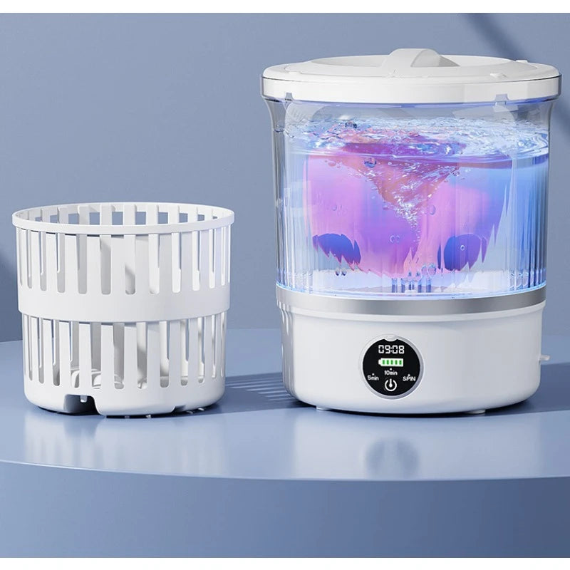 Tidesmit 3L mini portable washing machine for underwear and socks with spin dry function hero view