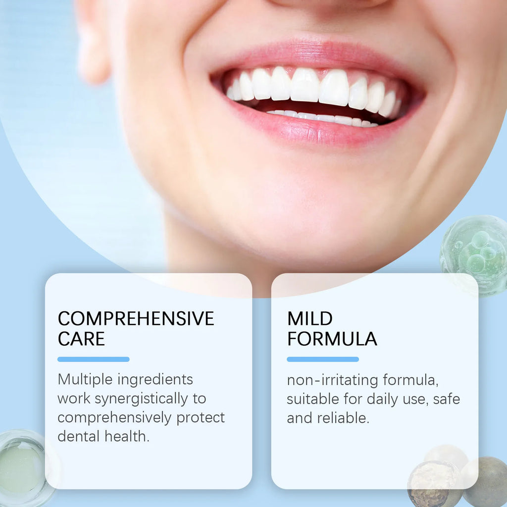 Tidesmit 60ml teeth whitening serum for deep cleaning plaque removal and lasting fresh breath oral hygiene
