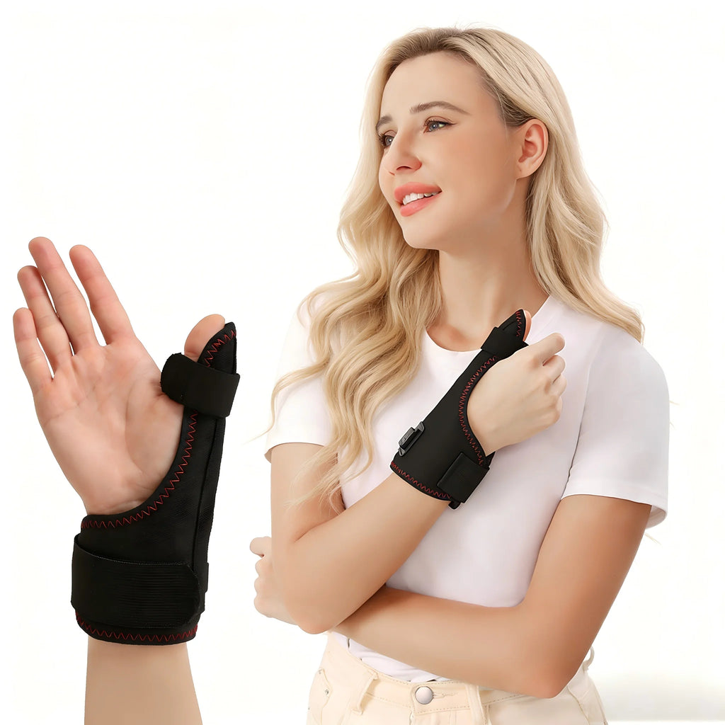 Electric Thumb Support Massager with Heat Therapy for Joint Wellness Relaxation Treatment Tidesmit