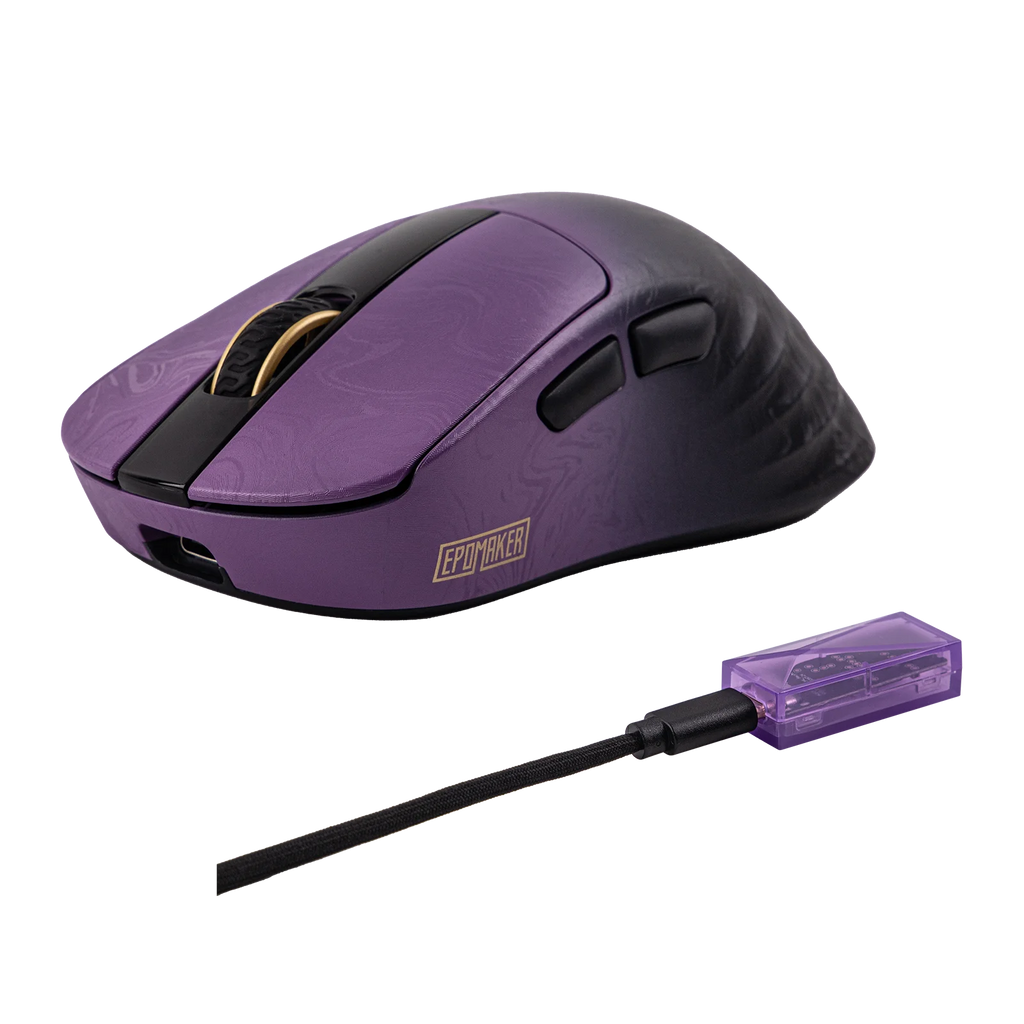 EPOMAKER Carbonis Tri-mode Wireless PAW3950 Sensor Gaming Mouse 8K Polling Rate & 30K DPI Ergonomic Mouse with Digital Display