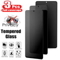 Privacy Screen Protector for Motorola Moto G Series - 3 Pack Anti-Peeping 3 Pieces Anti Peeping Tidesmit