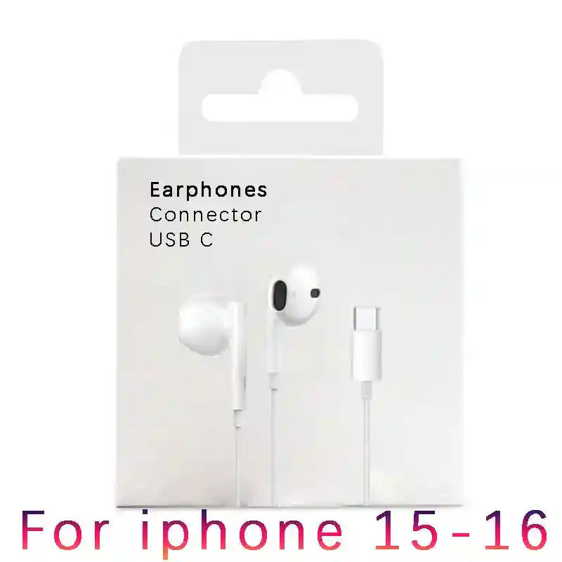 Wired Earphones for iPhone - Noise Isolating Buds by Tidesmit for iphone15-16 1 Tidesmit