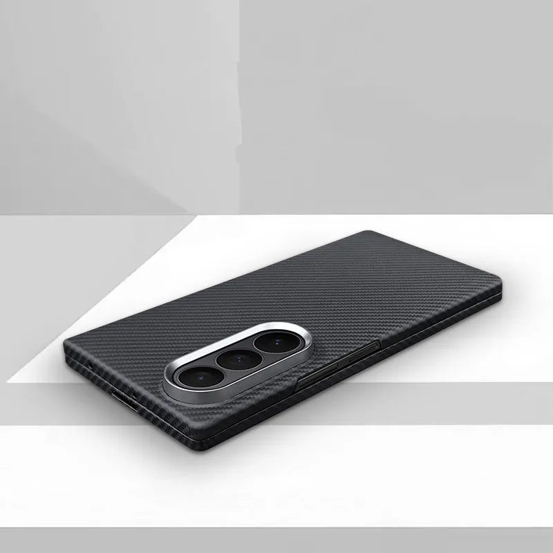 Samsung Galaxy Z Fold 7 Aramid Carbon Fiber Case - Slim Military Grade Protection Tidesmit